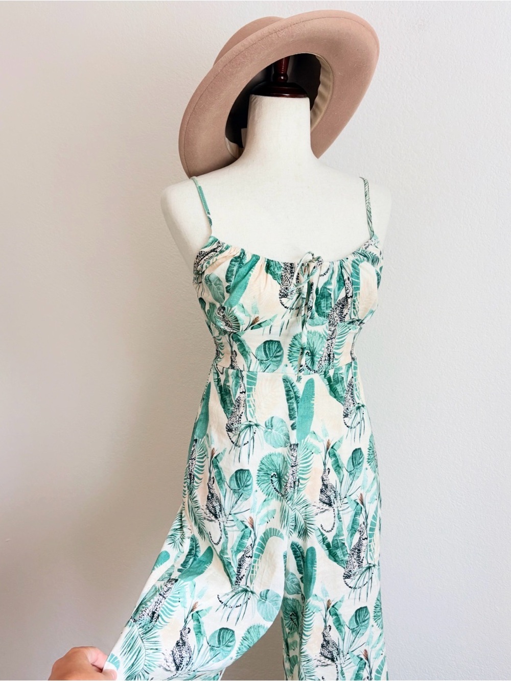 Shore Safari Animal Print Jumpsuit